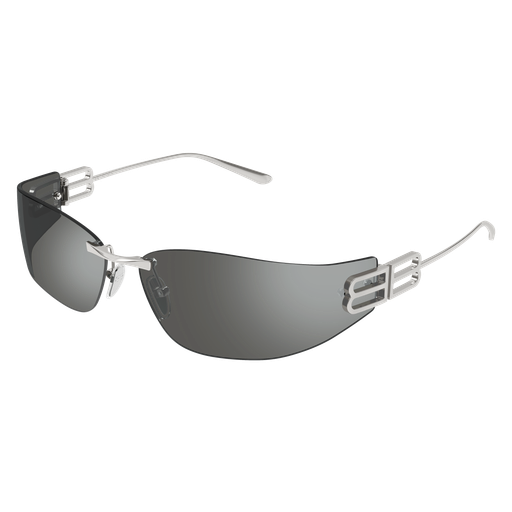 Lunettes de soleil Balenciaga Femme BB0484S003-RUTHENIUM-RUTHENIUM-SILVER76 - BB0484S003-RUTHENIUM-RUTHENIUM-SILVER76